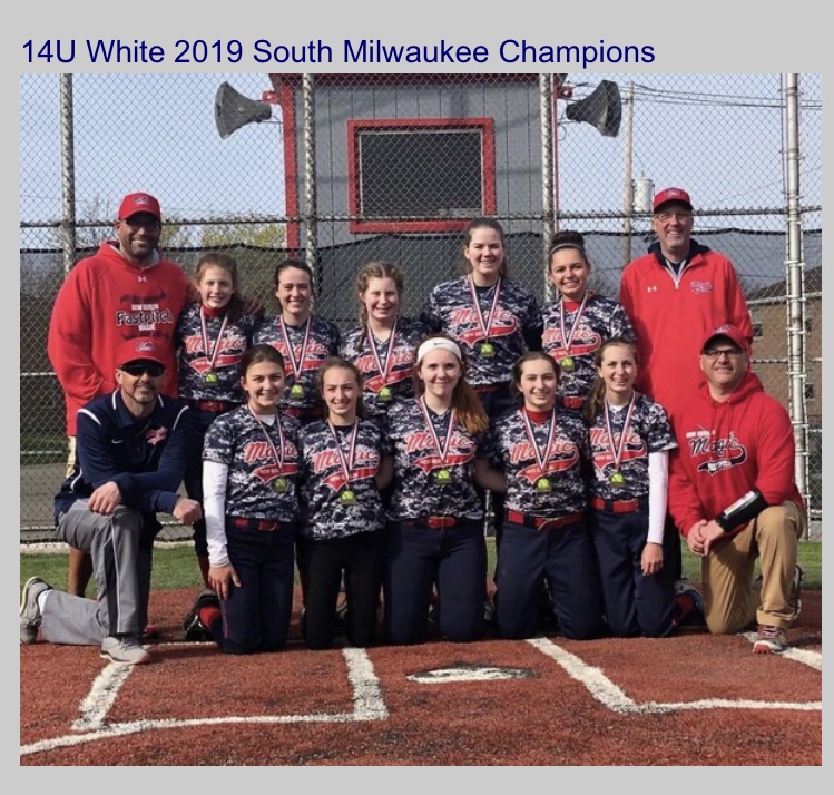 14U White 2019 South Milwaukee Champions